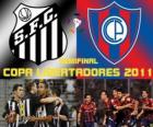 Santos FC - Cerro Porteño. Semifinal da Copa Libertadores 2011