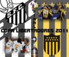 Santos FC - Montevidéu Peñarol. Final da Copa Libertadores 2011