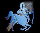 Sagitário. O centauro, o arqueiro. Nono signo do zodíaco. Nome em latim é Sagittarius