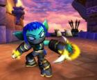 Skylander Stealth Elf, a guerreira ninja. Skylanders Vida