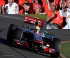 Lewis Hamilton - McLaren - Melbourne, grande prêmio da Austrália (2012) (3º lugar)