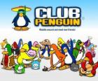 Os pinguins engraçados do Club Penguin