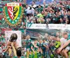 Slask Wroclaw, campeão Ekstraklasa 2011-2012, liga de futebol da Polônia