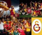 Galatasaray, campeão Super Lig 2011-2012, liga de futebol da Turquia