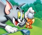 Tom e Jerry no golfe
