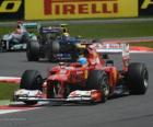 Fernando Alonso - Ferrari - Grande prêmio de Inglaterra 2012, 2ª posição