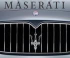 Logo da Maserati, marca italiana de carros desportivos