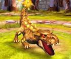 Skylander Bash, o dinossauro formidável. Skylanders Terra