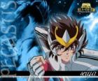 Seiya de Pégaso, o personagem principal de Saint Seiya ou Os Cavaleiros do Zodíaco