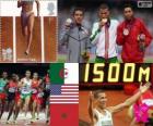 Atletismo homens de 1.500m LDN 12