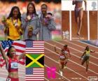 Atletismo 200m fem Londres 2012