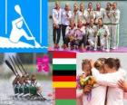 K4 500m mulheres Londres 2012