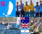 Vela 470 homens Londres 2012