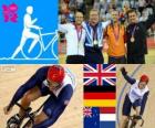 Ciclismo Keirin masculino LDN 2012