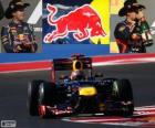 Sebastian Vettel - Red Bull - Grand Prix dos Estados Unidos 2012, 2º classificado