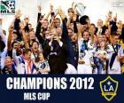 O Los Angeles Galaxy, campeão da MLS Cup 2012