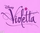 Logotipo de Violetta, série de televisão do Disney Channel