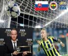 Prêmio Puskás Copa de 2012 para Miroslav Stoch