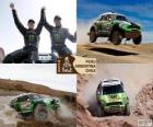 Stéphane Peterhansel e Jean Paul Cottret campeões carros no Dakar 2013