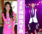 Zendaya, uma cantora e compositora americano