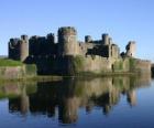 O Castelo de Caerphilly, Gales