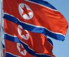 Bandeira da Coreia do Norte