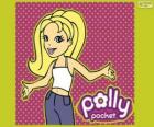 Menina Polly Pocket em roupas de verão