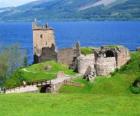 O Castelo de Urquhart, Escócia