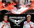 Marrussia F1 Team 2013, Jules Bianchi e Max Chilton