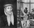 Johannes Gutenberg (1398-1468), inventor da moderna imprensa