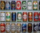 Latas de cerveja