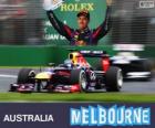 Sebastian Vettel - Red Bull - GP da Austrália 2013, 3º classificado