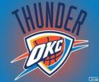 Logo de Oklahoma City Thunder, equipe da NBA. Divisão Noroeste, Conferência Oeste