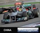 Lewis Hamilton - Mercedes - Grande Prémio da China 2013, 3º classificado