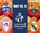 Final Four Londres 2013 Euroliga de basquetebol