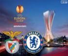 Benfica vs Chelsea. Europa League 2012-2013 Final no Arena de Amesterdão, Países Baixos