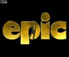 Logotipo do Reino Escondido. Epic