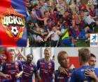 CSKA Moscou, campeão da Liga de futebol russo, Premier Liga 2012-2013