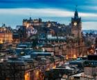 Edimburgo é a capital da Escócia, Reino Unido