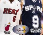 Finais da NBA de 2013. Miami Heat vs San Antonio Spurs