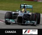 Lewis Hamilton - Mercedes - Grande Prémio do Canadá 2013, 3º classificado