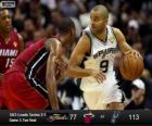 Final da NBA 2013, 3 jogo, Miami Heat 77 - San Antonio Spurs 113