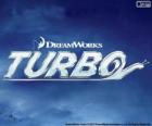 Turbo, o logo do filme