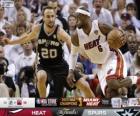 Final da NBA 2013, 7 jogo, San Antonio Spurs 88 - Miami Heat 95