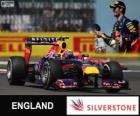 Mark Webber - Red Bull - Grande Prémio da Grã-Bretanha 2013, 2º classificado