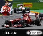 Fernando Alonso - Ferrari - Grande Prémio do Bélgica 2013, 2º classificado