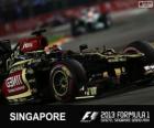 Kimi Räikkönen - Lotus - Grand Prix de Cingapura 2013, 3º classificado
