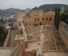 A Alcazaba de la Alhambra, Granada, Espanha