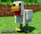 Frango de Minecraft