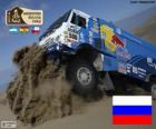 Andrey Karginov, Andrey Mokeev e Igor Devyatkin campeões do caminhão Dakar 2014